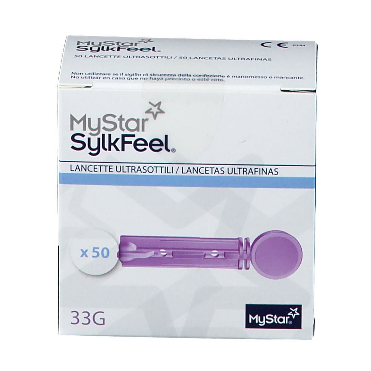 Sanofi Aventis My Star Sylkfeel Lancette Pungidito 28g 25 Pezzi