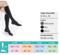 KAMILA GAMBALETTO UOMO COTTON 15 ANTRACITE EXTRALARGE