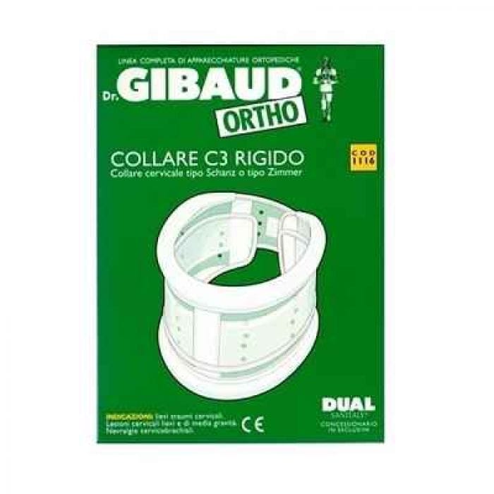 COLLARE CERVICALE RIGIDO GIBAUD ORTHO C3 MISURA 1