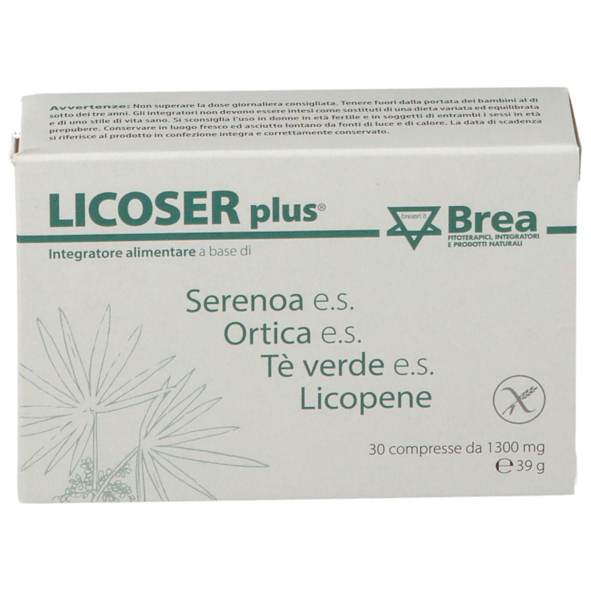 LICOSER PLUS 30 COMPRESSE
