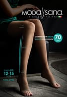 MODASANA GAMBALETTO PUNTA APERTA 70 NERO TAGLIA 1 1 PAIO