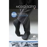 MODASANA GAMBALETTO 18/20 MMHG COTONE NERO TAGLIA M 1 PAIO
