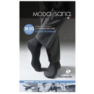 MODASANA GAMBALETTO 18/20 MMHG COTONE NERO TAGLIA XXL 1 PAIO