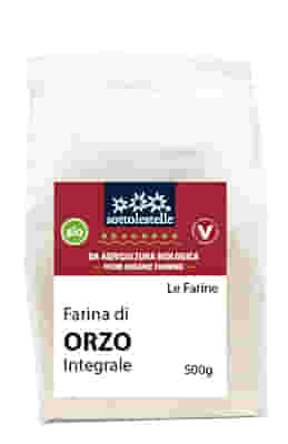 FARINA DI ORZO INTEGRALE 500 G