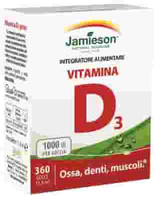 JAMIESON VITAMINA D3 2000 UI GOCCE 11,4 ML SENZA GLUTINE NATURALMENTE PRIVO DI LATTOSIO