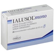 IALUSOL MONO GOCCE OCULARI 20 FLACONCINI 0,5 ML