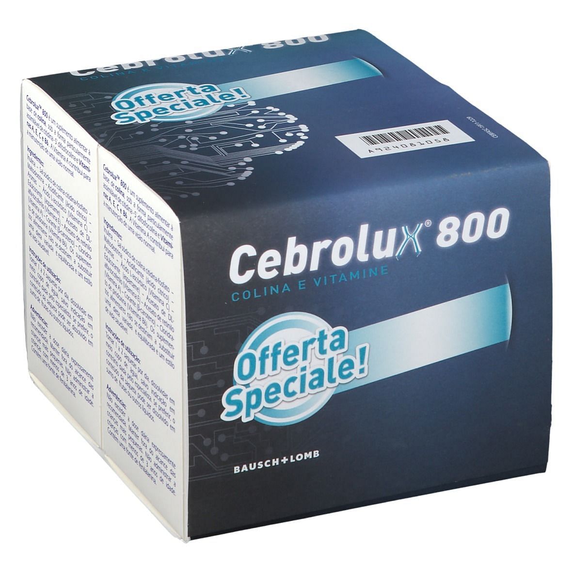 Cebrolux 800 Bi Pack 60 Bustine