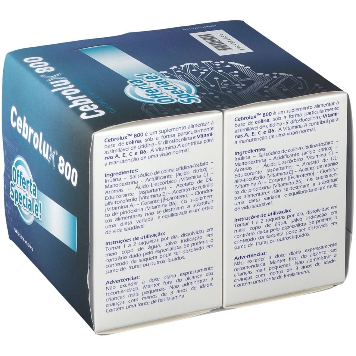 CEBROLUX 800 BI-PACK 60 BUSTINE