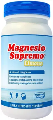 MAGNESIO SUPREMO LIMONE POLVERE 150 G MAGNESIO SUPREMO LIMONE POLVERE 150 G