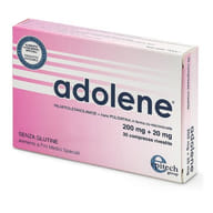 ADOLENE 200MG+20MG 30 COMPRESSE