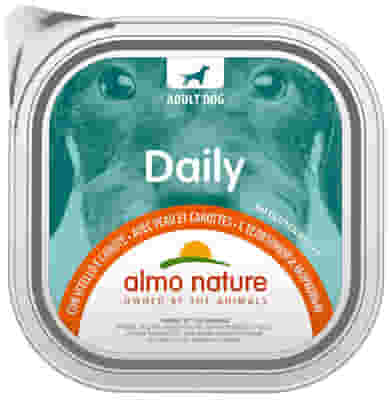 Alimento umido Daily Menu Dogs Vitello e Carote 300g