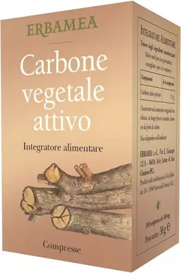 CARBONE VEGETALE ATTIVO 100 CAPSULE CARBONE VEGETALE ATTIVO 100 CAPSULE