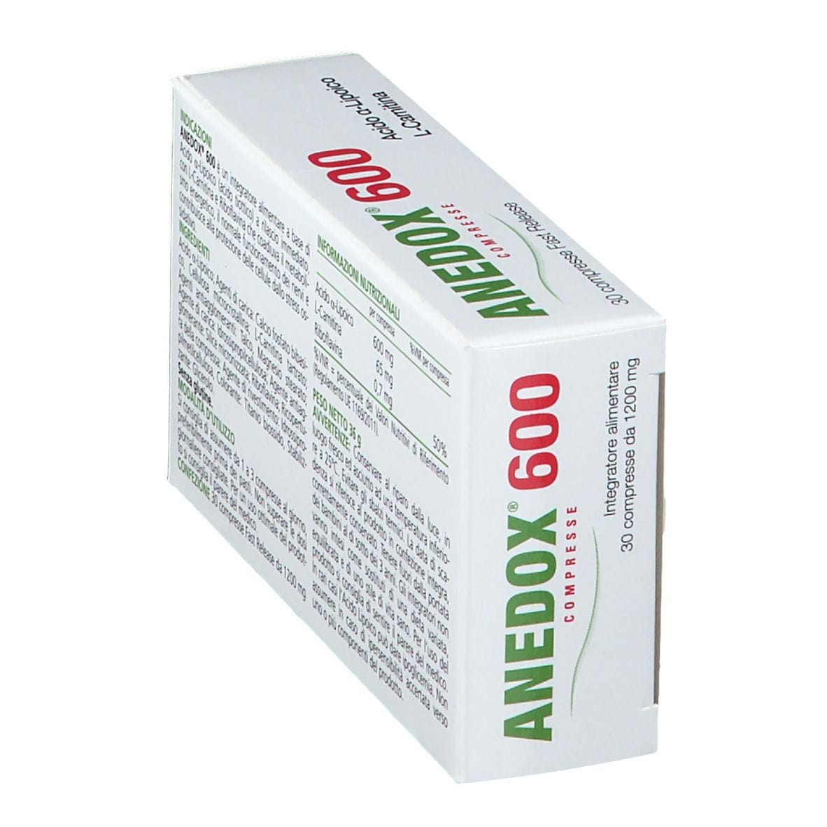 ANEDOX 600 30 COMPRESSE