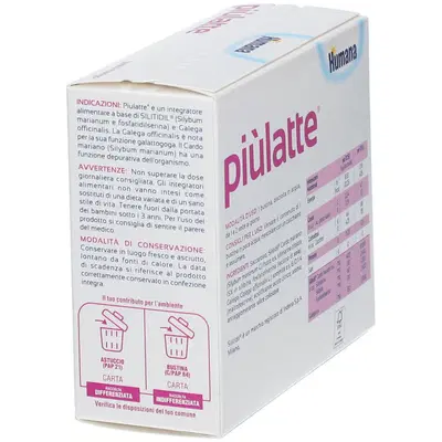 PIULATTE HUMANA 14 BUSTE PIULATTE HUMANA 14 BUSTE