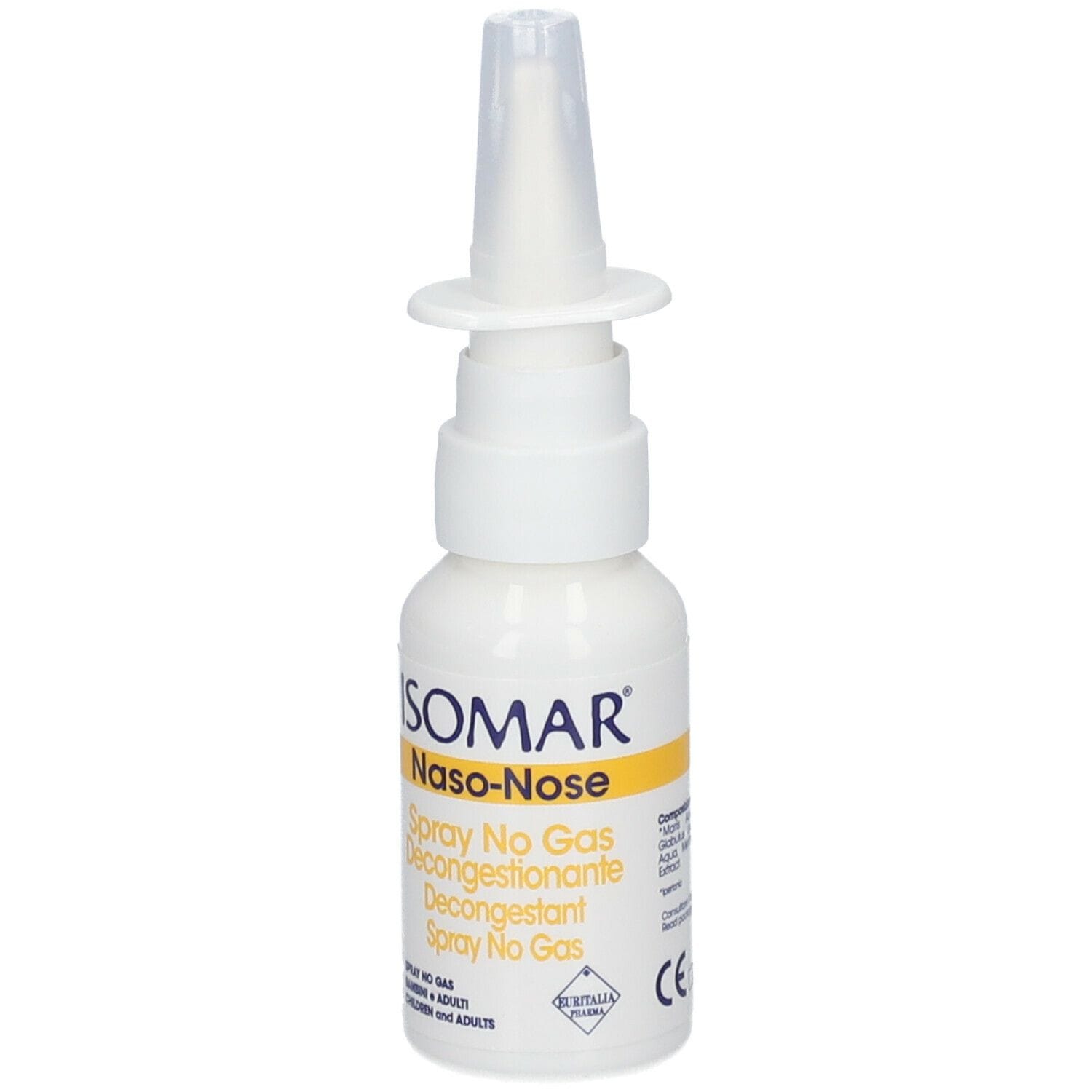 ISOMAR SOLUZIONE ACQUA MARE NASO IPERTONICA NASO SPRAY DECONGESTIONANTE 30 ML