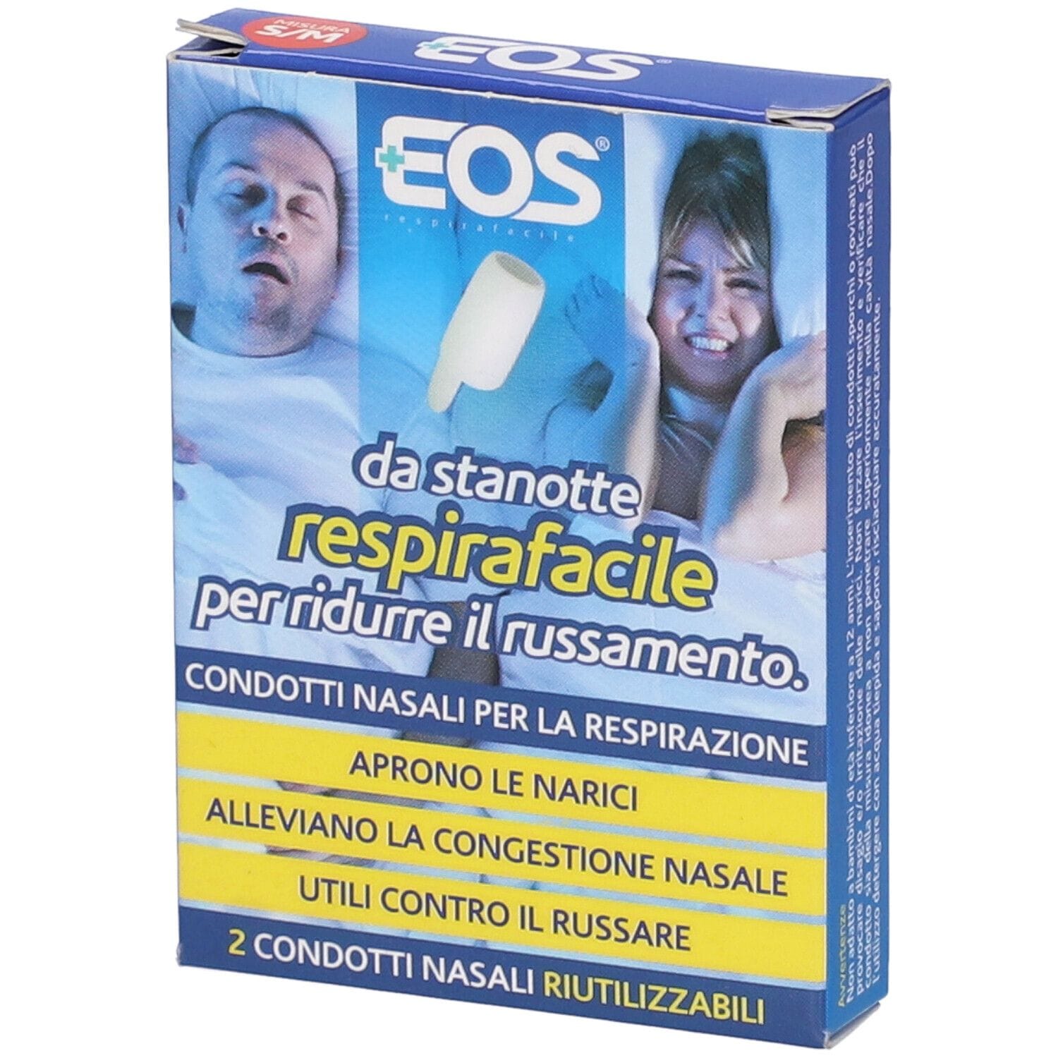Condotti nasali EOS Respirafacile Small/Media, 2 pezzi