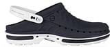 ZOCCOLI WOCK CLOG IN GOMMA BICOLORE BLU NAVY/BIANCO 45/46 1 PAIO