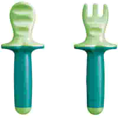 Posate per bambini MAM Spoon & Fork Trainer, senza BPA