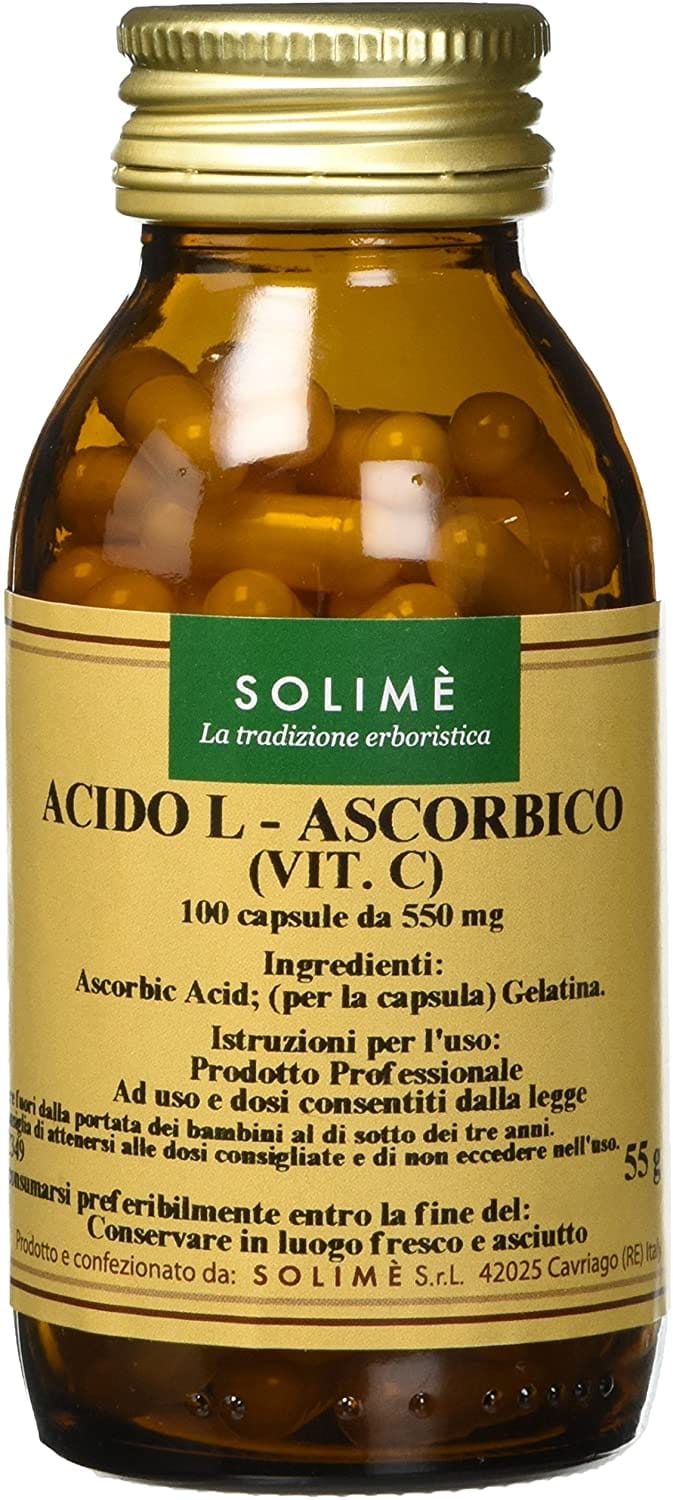 ACIDO L-ASCORBICO VIT C 100 CAPSULE