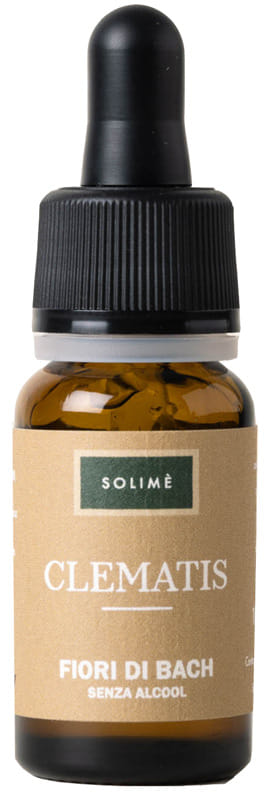 Clematis Fiori di Bach, soluzione senza alcool 10ml