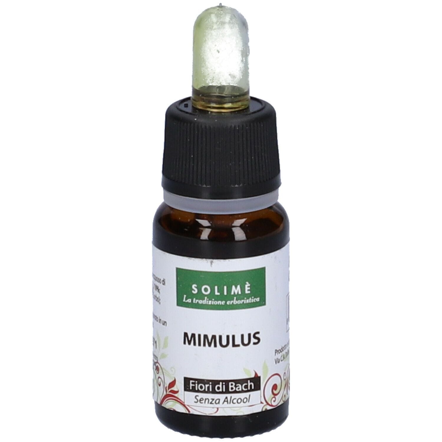 Fiori di Bach Mimulus senza alcool, flacone 10ml