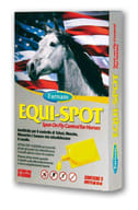 Equi-Spot insetticida per cavalli, 3 pipette da 10ml
