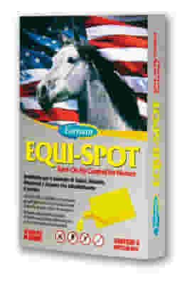 Equi-Spot insetticida per cavalli, 3 pipette da 10ml