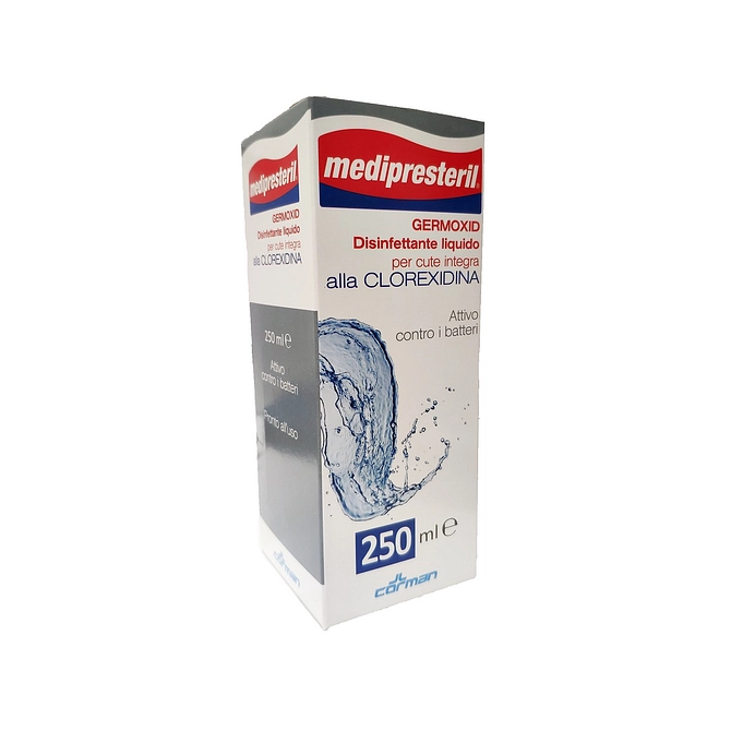 Medipresteril Germoxid Disinfettante Liquido Cute Integra Alla Clorexidina 250 Ml