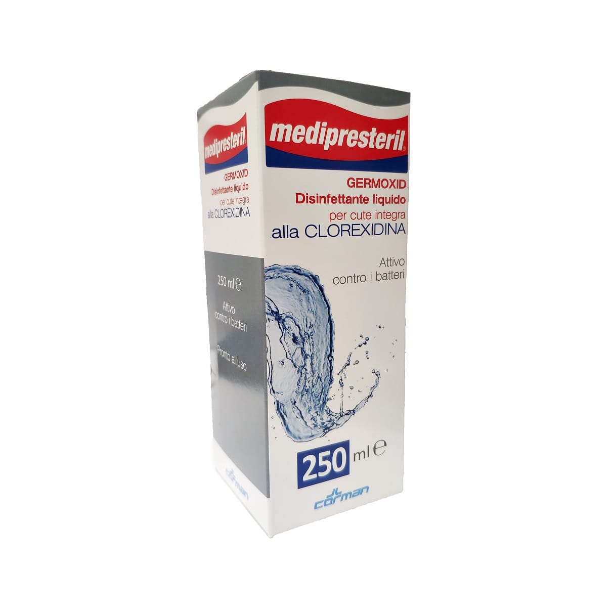 Medipresteril Germoxid Disinfettante Liquido Cute Integra Alla Clorexidina 250 Ml