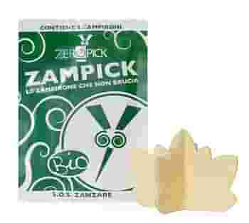 ZAMPICK ANTIZANZARA DIFFUSORE AMBIENTE OLIO ESSENZIALE BIO 2 BUSTINE