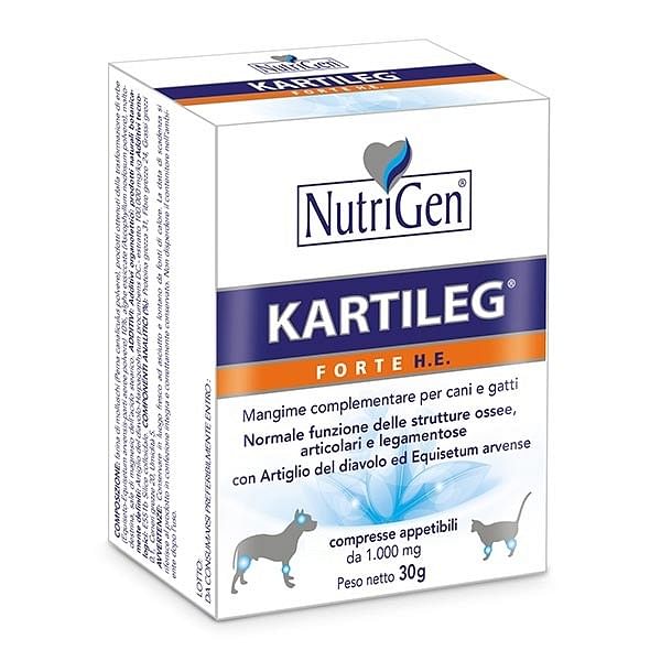 Kartileg Forte He 60 Compresse Appetibili Nutrigen