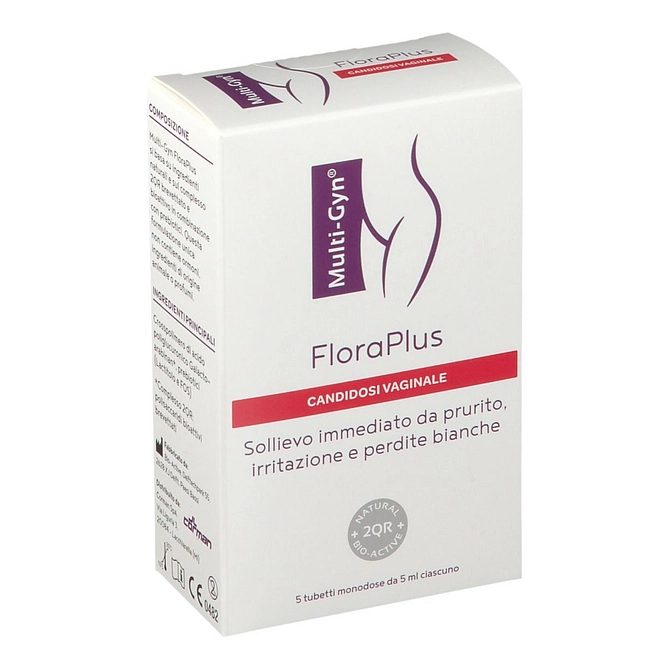 Floraplus Multi Gyn Candidosi Vaginale 5 Tubetti X 5 Ml