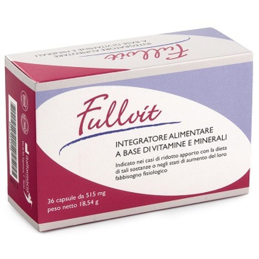 Integratore Fullvit con Vitamine e Minerali, 36 Capsule