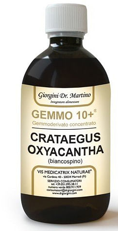 Gemmo 10+ Biancospino Liquido Analcolico 500 Ml