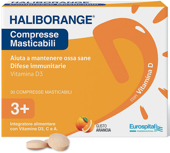 Haliborange 30 Compresse Masticabili 450 Mg