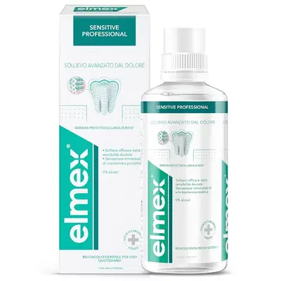 elmex collutorio Sensitive Professional denti sensibili 400 ml elmex collutorio Sensitive Professional denti sensibili 400 ml