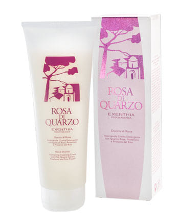 EXENTHIA MEDITERRANEA DOCCIA DI ROSE ROSA DI QUARZO 250 ML