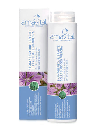 Shampoo antiforfora Amavital riequilibrante, 250ml