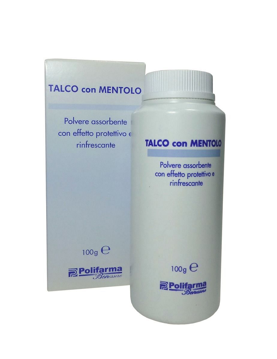 Talco Con Mentolo 100 G