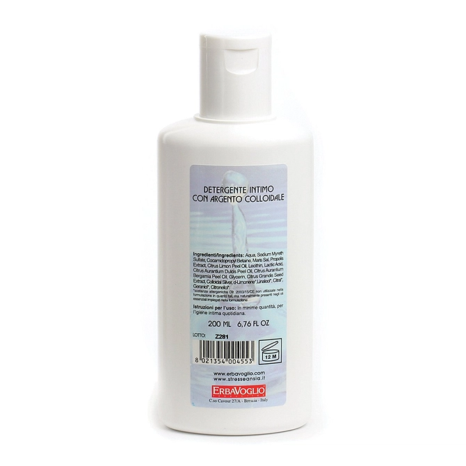 Detergente Intimo All'argento Colloidale Flacone 200 Ml
