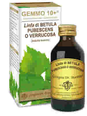 Integratore Gemmo 10+ Linfa di Betulla Bianca, 100ml