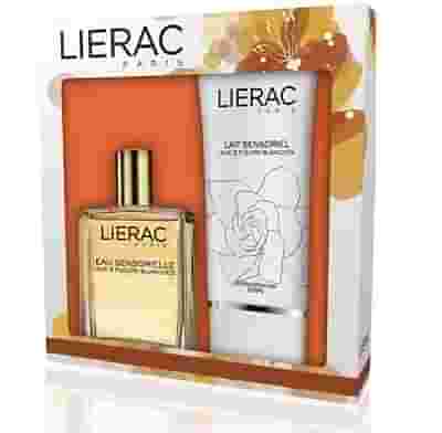 LIERAC COFANETTO DI NATALE EAU SENSORIELLE 100 ML LAIT SENSORIELLE 150 ML IN OMAGGIO