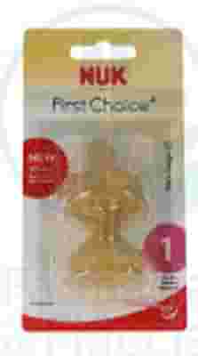 NUK FIRST CHOICE+ TETTARELLA IN LATTICE MISURA 0-6 MESI LARGE 2 PEZZI