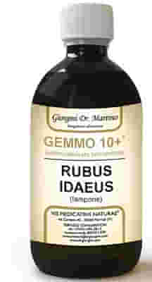 GEMMO 10+ GEMMODERIVATO CONCENTRATO LIQUIDO ANALCOLICO RUBUS IDEAUS LAMPONE 500 ML