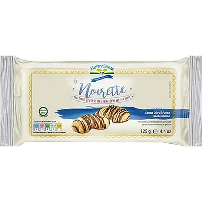 HAPPY FARM LE NOIRETTE CAFFE' RICOPERTO DI CIOCCOLATO 125 G HAPPY FARM LE NOIRETTE CAFFE' RICOPERTO DI CIOCCOLATO 125 G