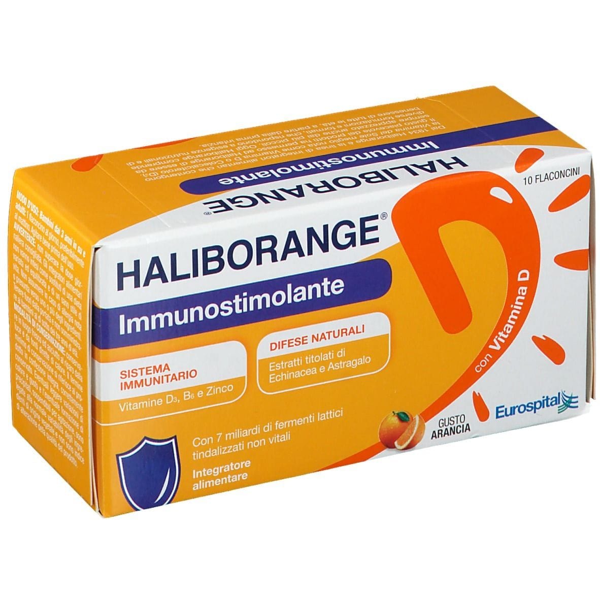 HALIBORANGE IMMUNOSTIMOLANTE 10 FLACONCINI 10 ML