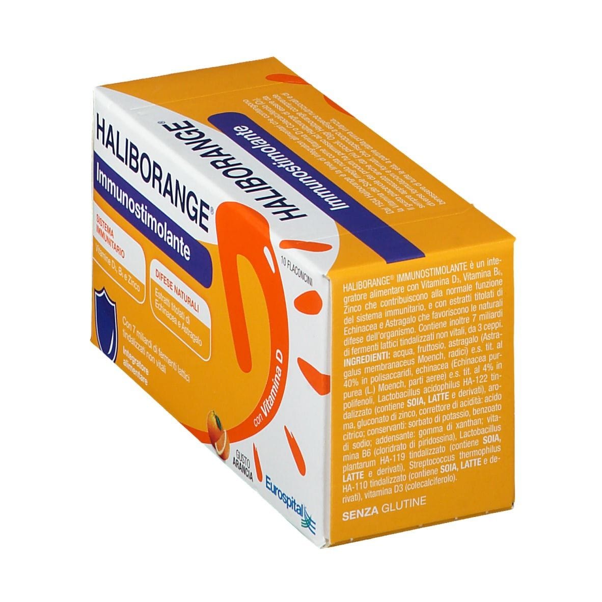 HALIBORANGE IMMUNOSTIMOLANTE 10 FLACONCINI 10 ML