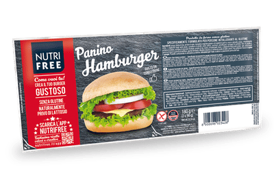 Panino Hamburger Nutrifree senza glutine, 180g