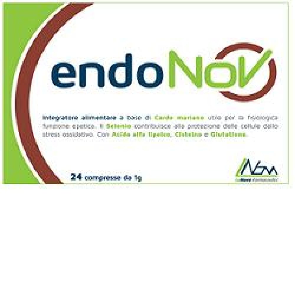 Integratore Endonov per la funzione epatica, 24 compresse