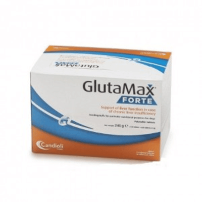 Glutamax Forte per cani, 120 compresse per il fegato